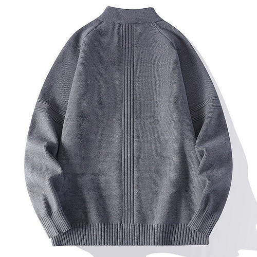 Damen lässige Jacke mit hohem Kragen und durchgehendem Reißverschluss EB