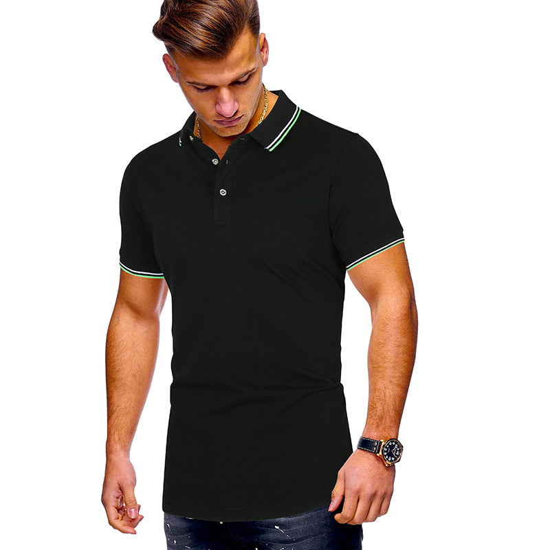 Herren Poloshirt mit modernen Akzenten EB