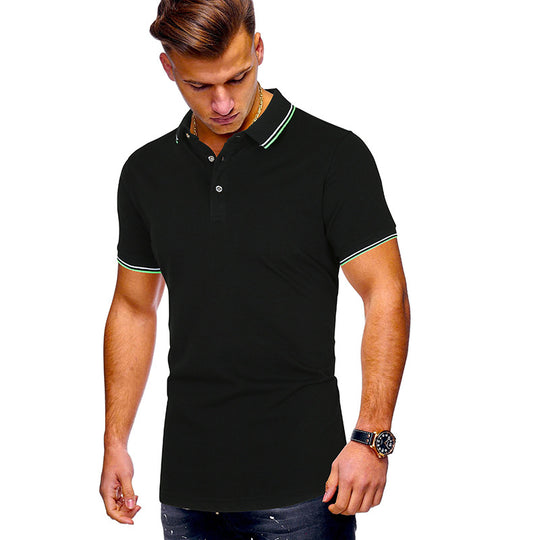 Herren Poloshirt mit modernen Akzenten EB