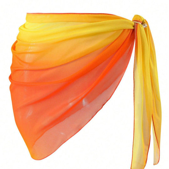 Damen Chiffon Strandtuch EB