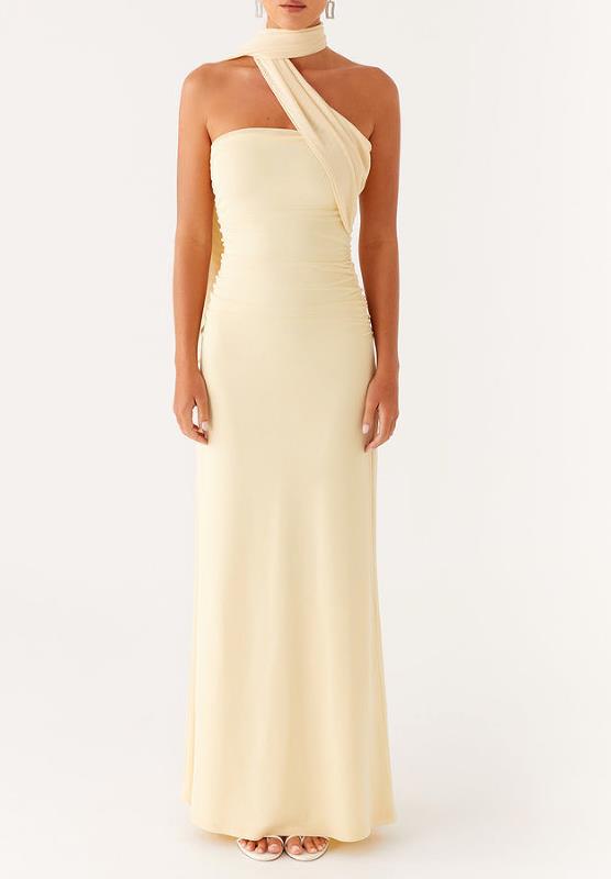 Damen Maxi-Kleid mit floralem Design EB