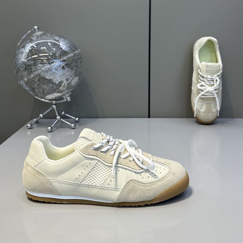 Damen Sportliche Sneakers mit atmungsaktiver Oberflächenstruktur und rutschfester Laufsohle EB