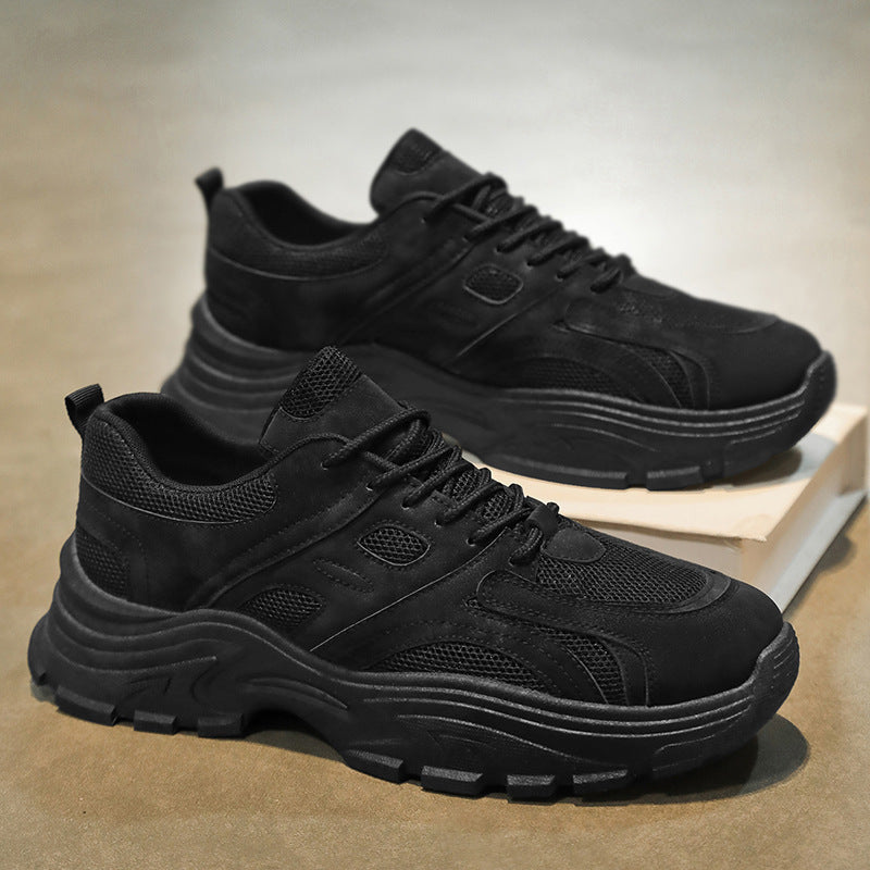 Damen Komfortable Sneakers mit atmungsaktiver Mesh-Konstruktion und stabiler Sohle EB