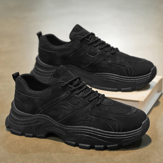 Damen Komfortable Sneakers mit atmungsaktiver Mesh-Konstruktion und stabiler Sohle EB