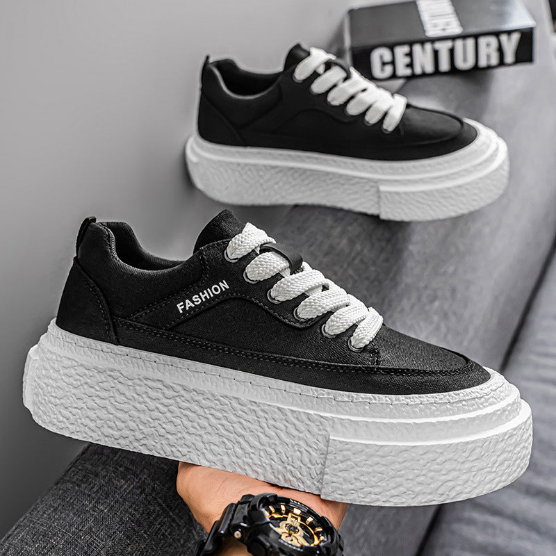 Damen modische Sneaker mit dicker Sohle EB
