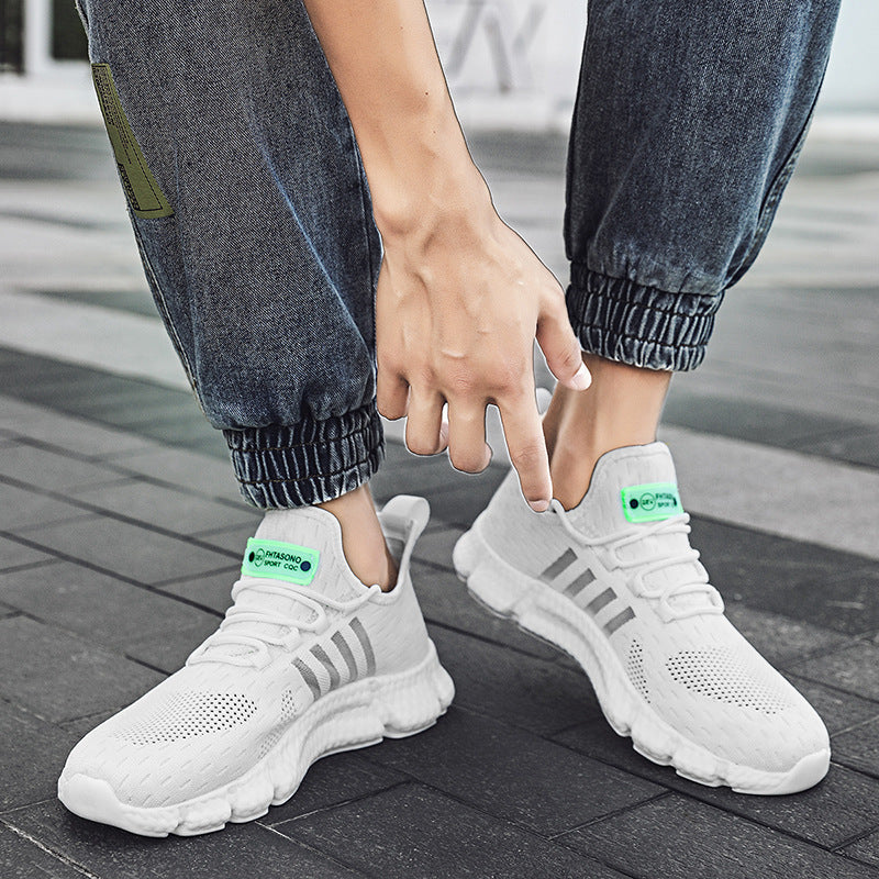 Damen Leichte und atmungsaktive Freizeitsneaker mit Flex-Sohle EB