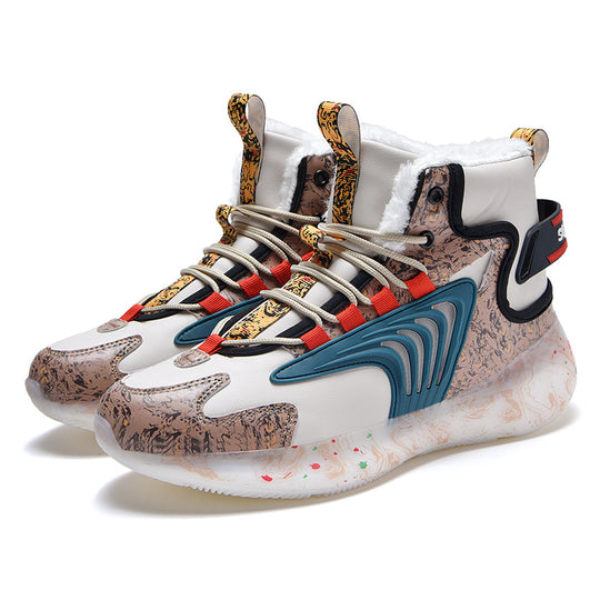 Damen High-Top Sneakers mit isoliertem Innenfutter und rutschfester Sohle EB