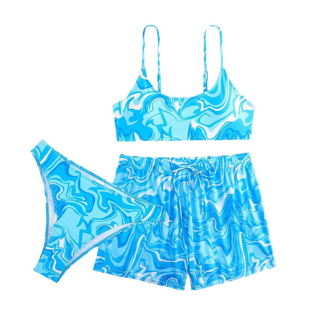 Damen Bikiniset mit innovativem Muster EB