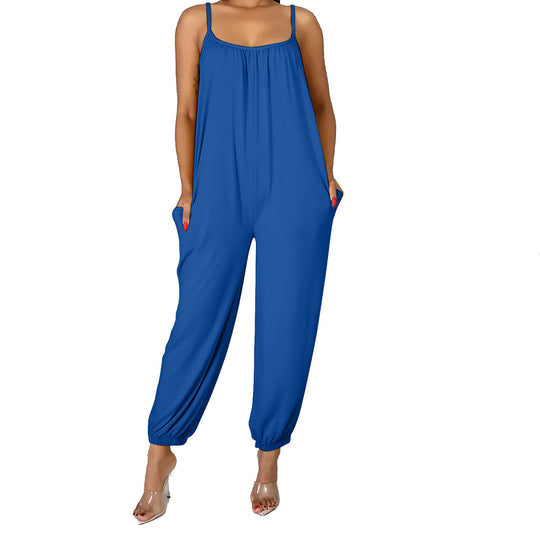 Damen Oversized Jumpsuit EB