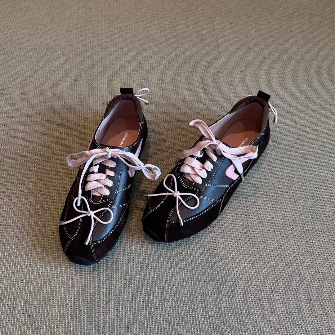 Damen modische Laufsohlen Sneaker mit innovativem Schnürsystem und atmungsaktiver Oberfläche EB