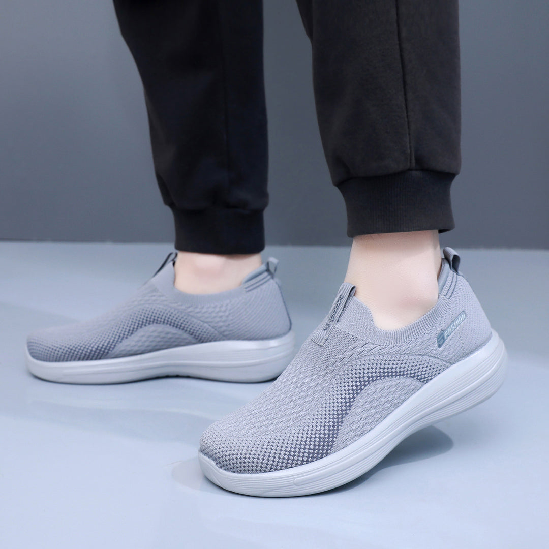 Damen Slip-On Laufschuhe mit atmungsaktiver Oberflächenstruktur EB