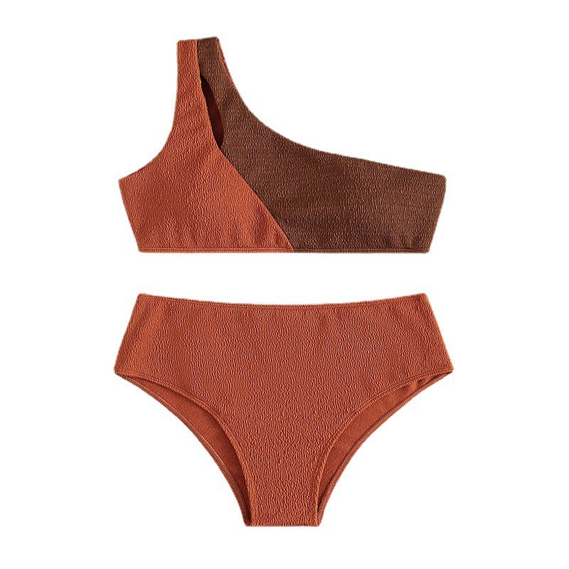 Damen einseitiger Crop-Bikini EB