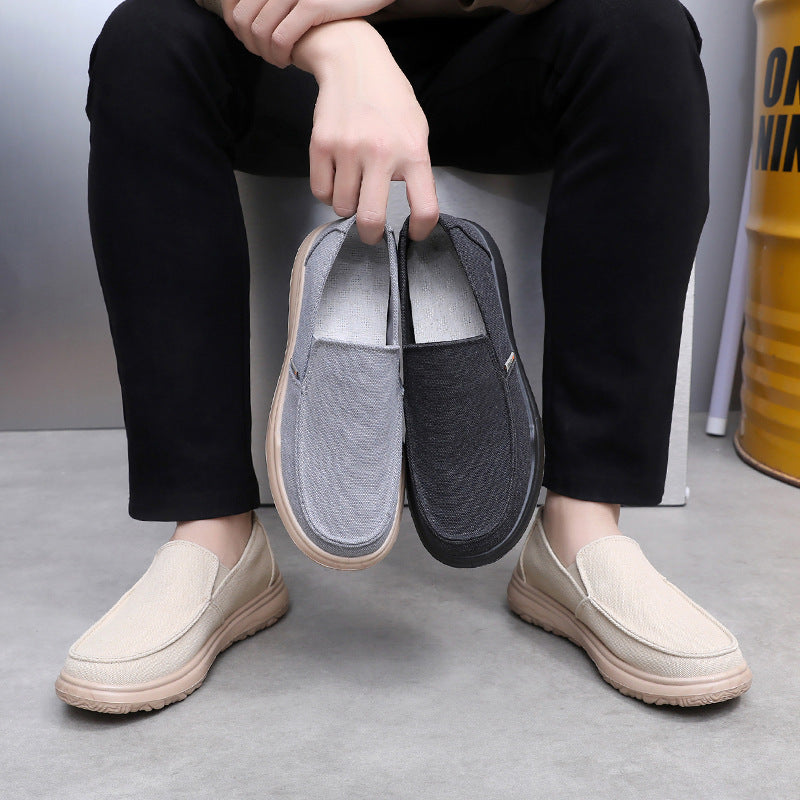 Damen Bequeme Alltags-Slip-On Schuhe mit rutschfester Sohle und atmungsaktivem Obermaterial EB