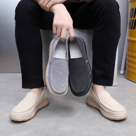 Damen Bequeme Alltags-Slip-On Schuhe mit rutschfester Sohle und atmungsaktivem Obermaterial EB