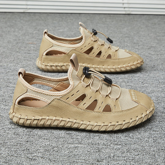 Herren Atmungsaktive Outdoor-Schnellschnürsandalen EB