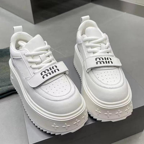 Damen Chunky Sneakers mit innovativem Klettverschluss und atmungsaktiver Sohle EB