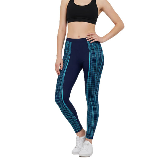 Damen Sportleggings mit stylischem Sternen-Design und hohem Bund EB