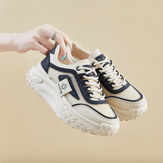 Damen Sportliche Sneakers mit atmungsaktivem Mesh-Obermaterial und innovativer Dämpfungstechnologie EB