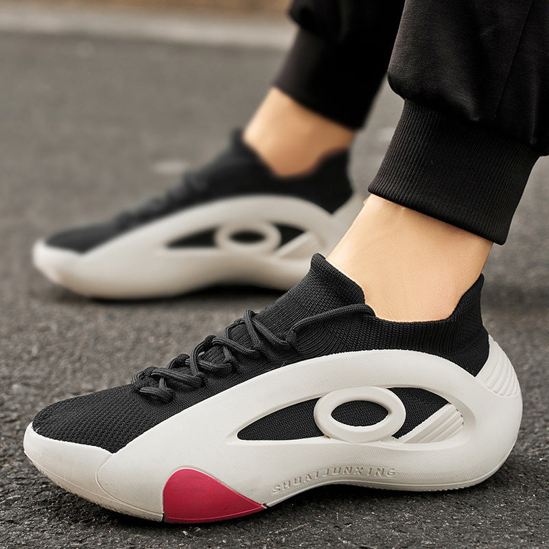 Damen Sportliche Sneakers mit flexiblem Sockendesign und dämpfender Sohle EB