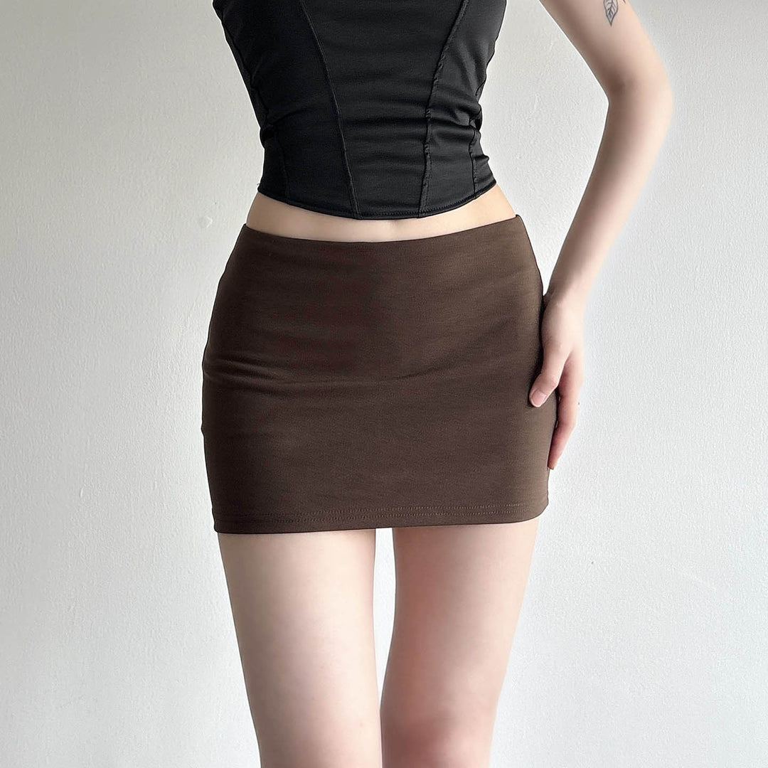 Damen Bequemer Minirock EB