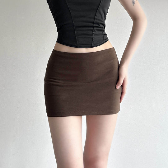 Damen Bequemer Minirock EB