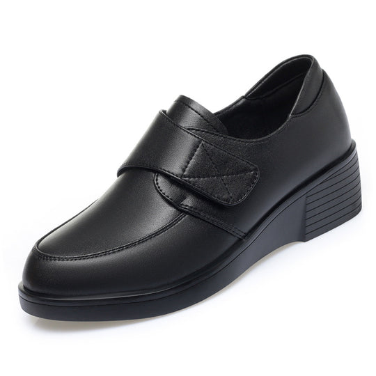 Damen Komfortable und elegante Schnürschuhe mit verstellbarem Klettverschluss EB