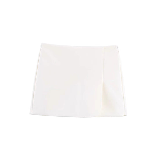 Damen Minirock mit exklusivem Schnitt und eleganter Drapierung EB