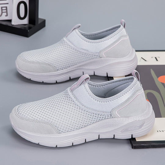 Damen Atmungsaktive Slip-On Sneakers mit ergonomischem Design EB