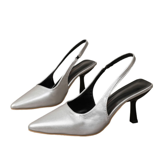 Damen Slingback-Pumps mit elegantem spitzen Design und modischem Absatz EB