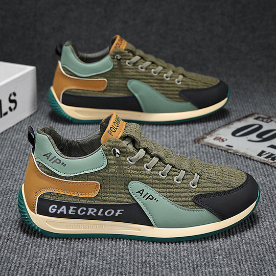 Damen Sneakers mit strukturierter Oberfläche und dämpfendem Sohlenprofil EB