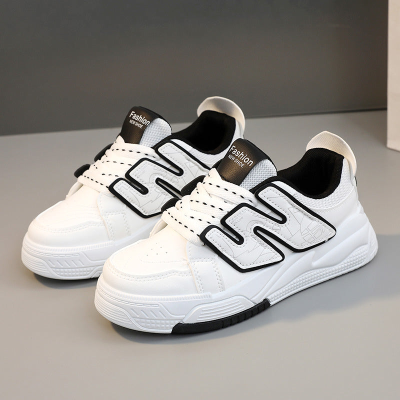 Damen modische Sneaker mit elastischem Verschluss und gepolsterter Innensohle EB
