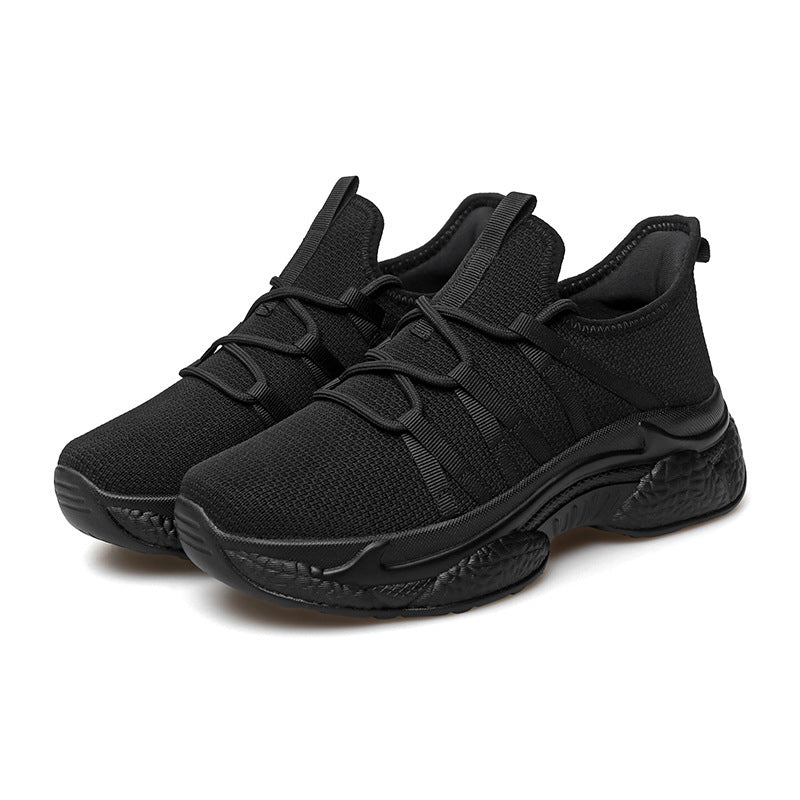 Damen Sportliche Sneaker mit elastischem Halt und atmungsaktiver Oberflächenstruktur EB