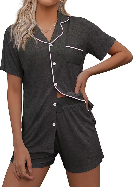 EB | Strickjacke Revers Loungewear Set