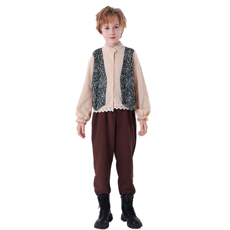 Jungen Vintage Abenteurerkostüm EB