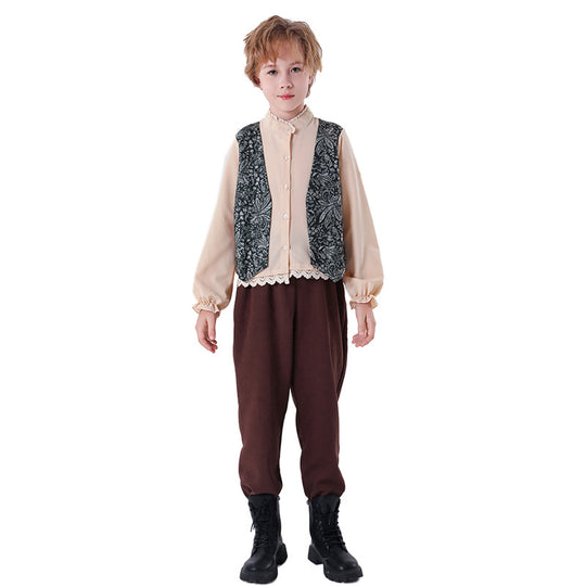 Jungen Vintage Abenteurerkostüm EB