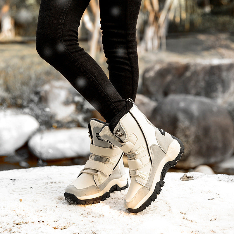 Damen Winterstiefel mit isolierender Fütterung und rutschfester Sohle EB