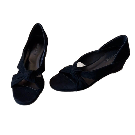 Damen elegante Mokassins mit modischem Knoten-Detail EB