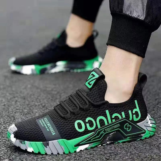 Herren Sportliche Freizeitsneaker mit rutschfester Sohle und atmungsaktivem Obermaterial EB