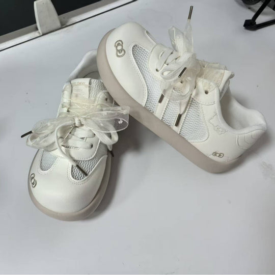 Damen Sneakers mit verspielten Details und atmungsaktiver Mesh-Oberfläche EB