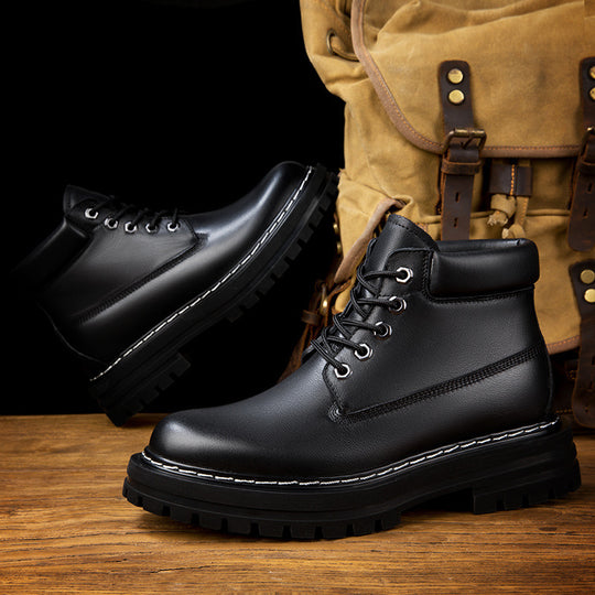 Damen robuste Schnürboots mit rutschfester Profilsohle und atmungsaktivem Obermaterial EB