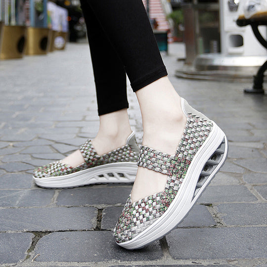 Damen Komfortable und modische Slip-On Schuhe EB