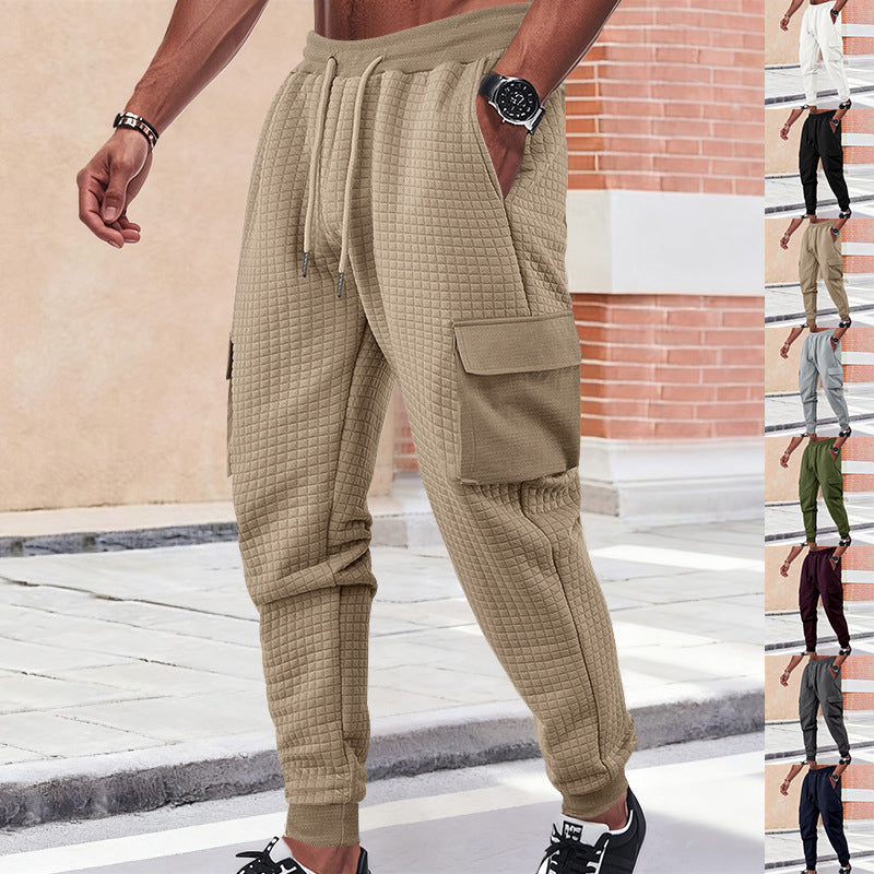 Herren Cargo-Jogginghose mit elastischem Bund und zahlreichen Taschen EB