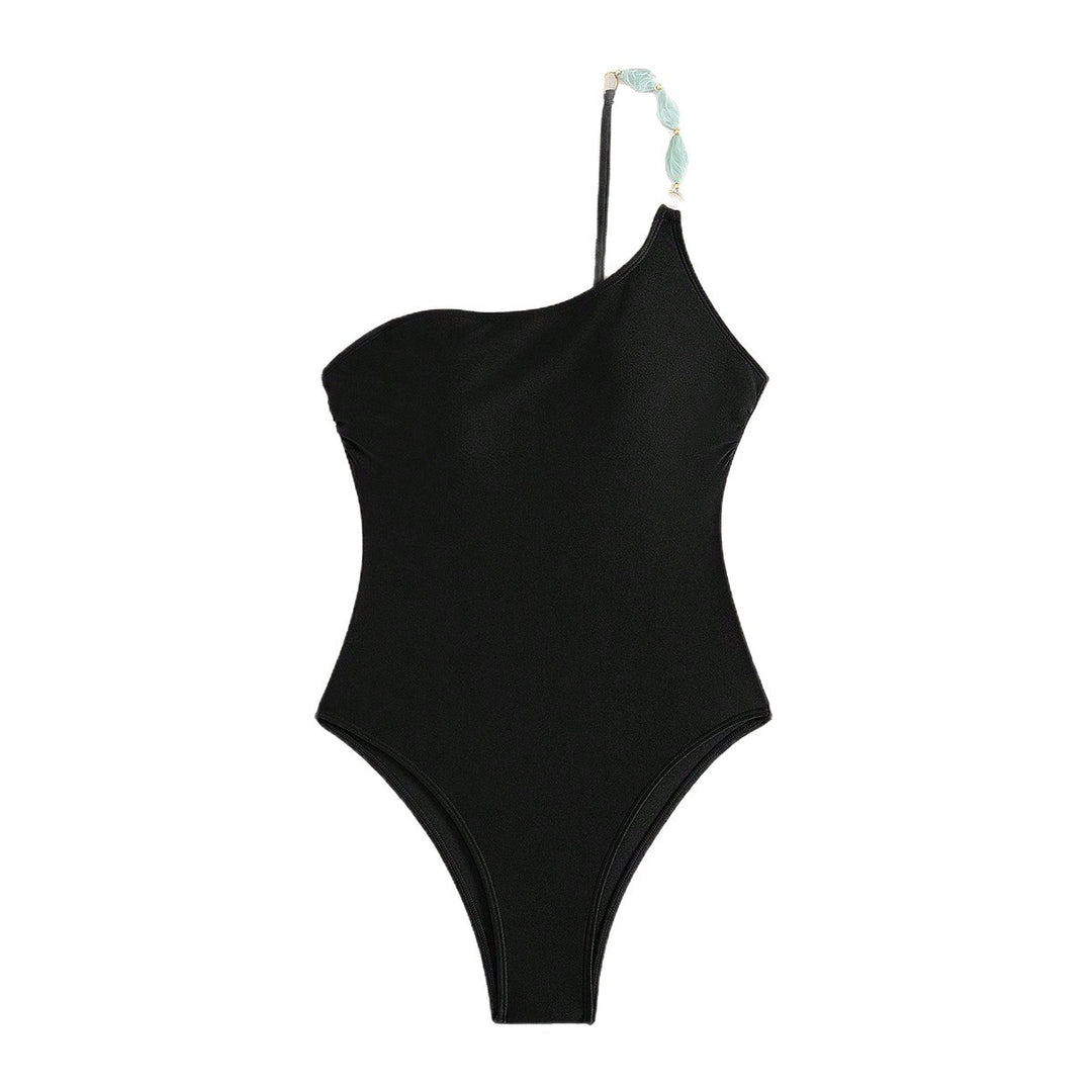 Damen Eleganter Schwimmanzug mit schmalen Trägern und figurschmeichelndem Schnitt EB