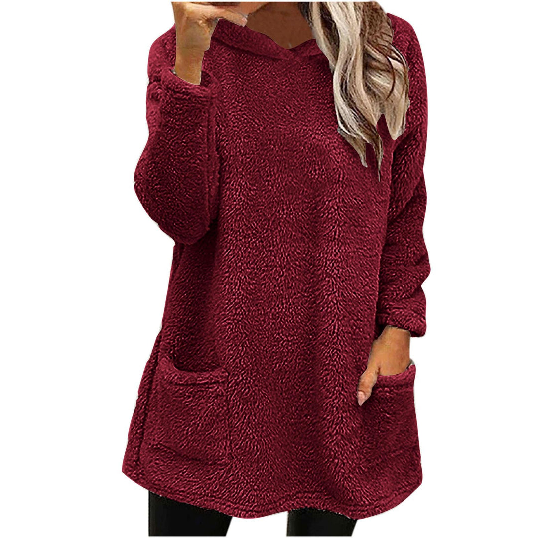 Damen Kuschelige Fleece-Pullover EB