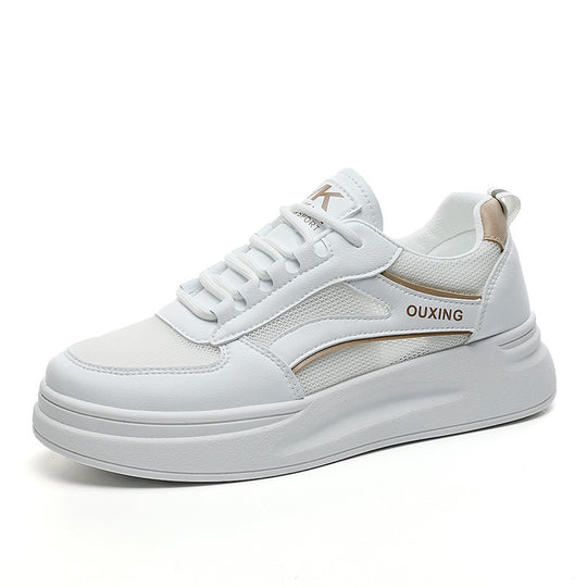 Damen modische Sneaker mit atmungsaktivem Obermaterial und dämpfender Sohle EB