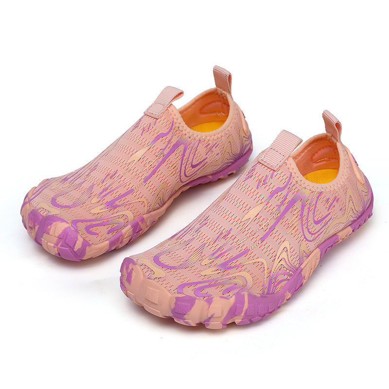 Damen Aquaschuhe mit rutschfester Sohle und elastischem Design EB
