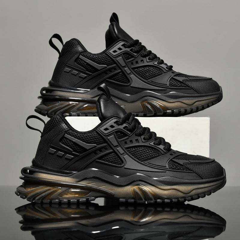 Damen Sportliche Lauf-Sneaker mit stabiler Sohle und atmungsaktivem Obermaterial EB