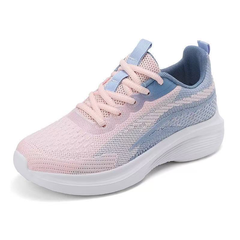 Damen Atmungsaktive Sport Sneakers mit flexiblem Obermaterial und rutschfester Sohle EB