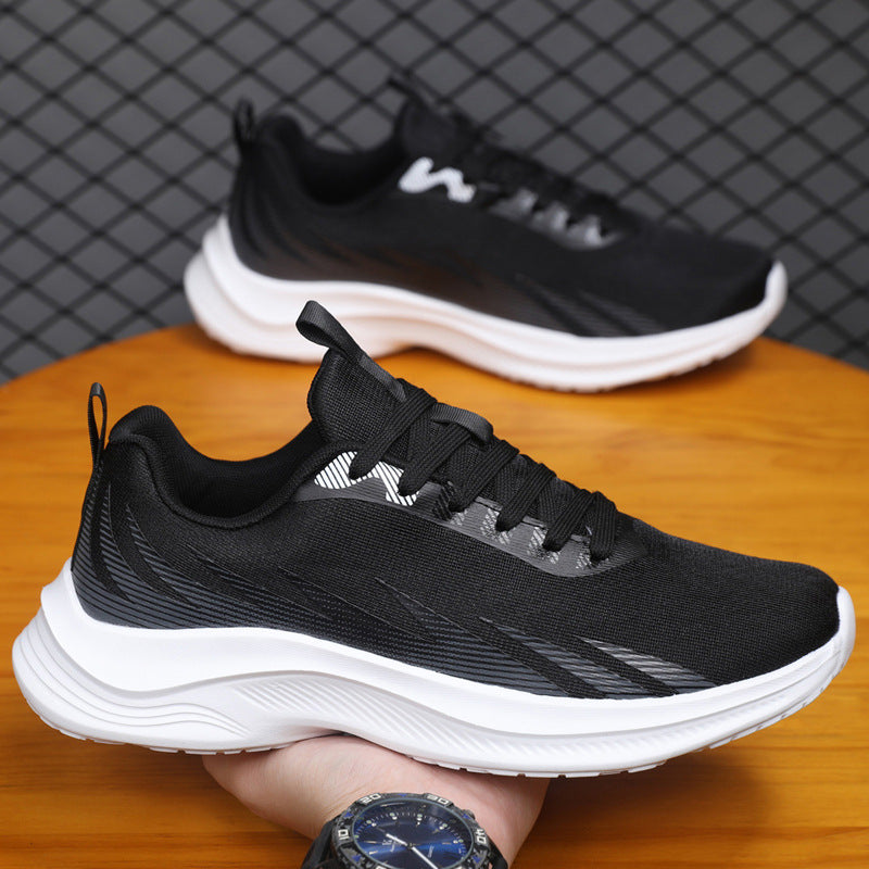 Damen leichte Lauf Sneakers mit atmungsaktiver Oberflächenstruktur EB