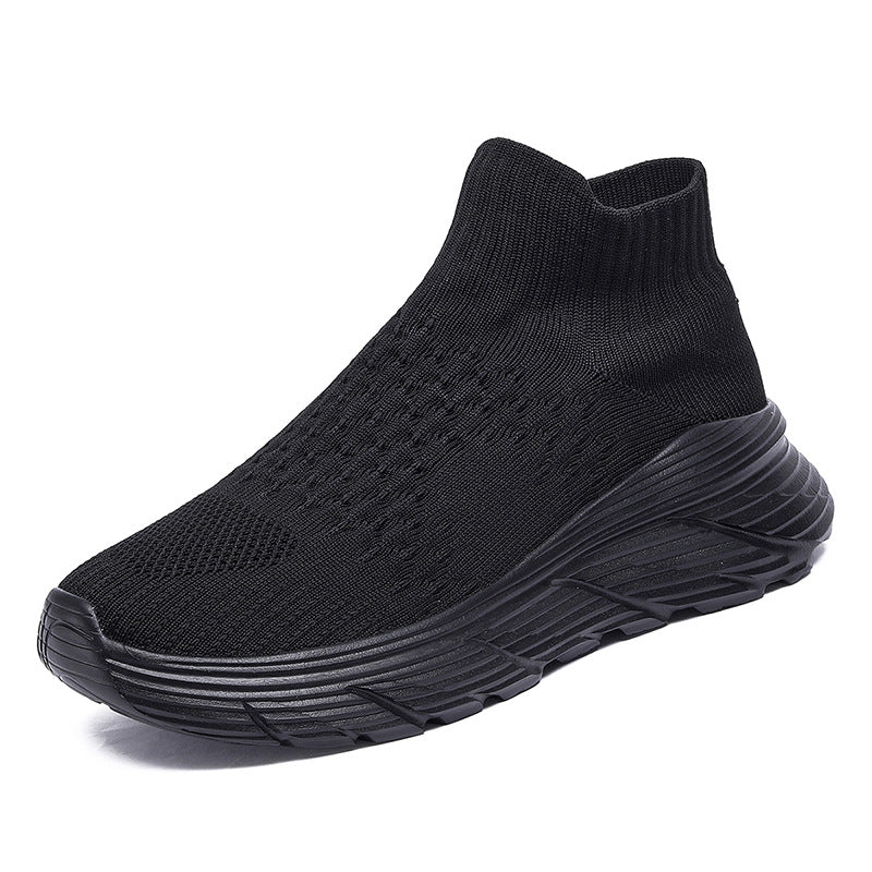 Damen Sportliche Strick-Sneaker mit elastischer Sohle EB
